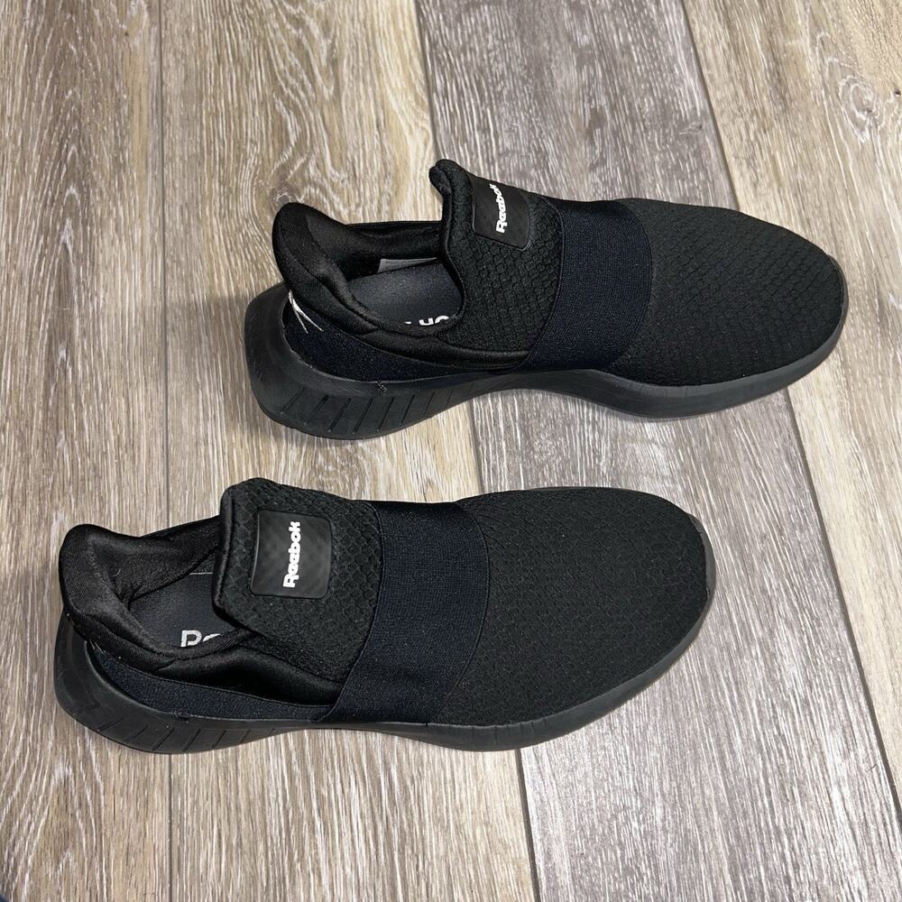 Reebok Lite Slip On 2.0 Women's US Size 8 Black Running Sneaker Shoes GY5908 - Picture 2 of 11